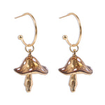 Goblincore Mushroom Earrings