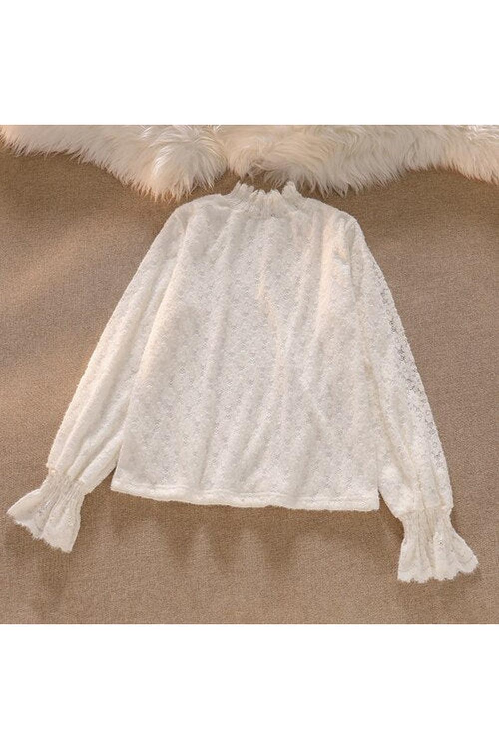 Cottagecore 3 Pieces Set Skirt & Knit Shirt cottagecoreclothes