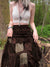 Goblincore Brow Long Skirt - 0 - Сottagecore clothes