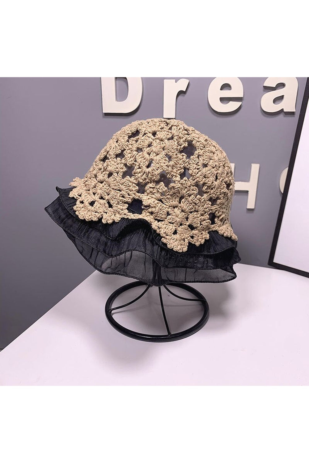 Vintage Lace Knit Hat cottagecoreclothes