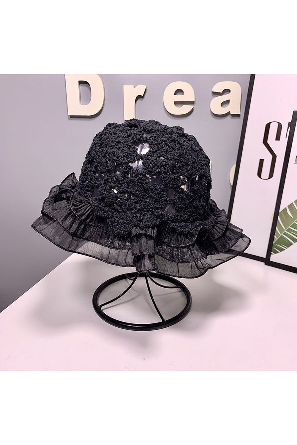 Vintage Lace Knit Hat cottagecoreclothes