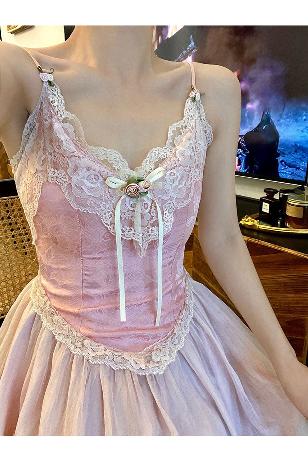 Fairycore Cute Strap Dress