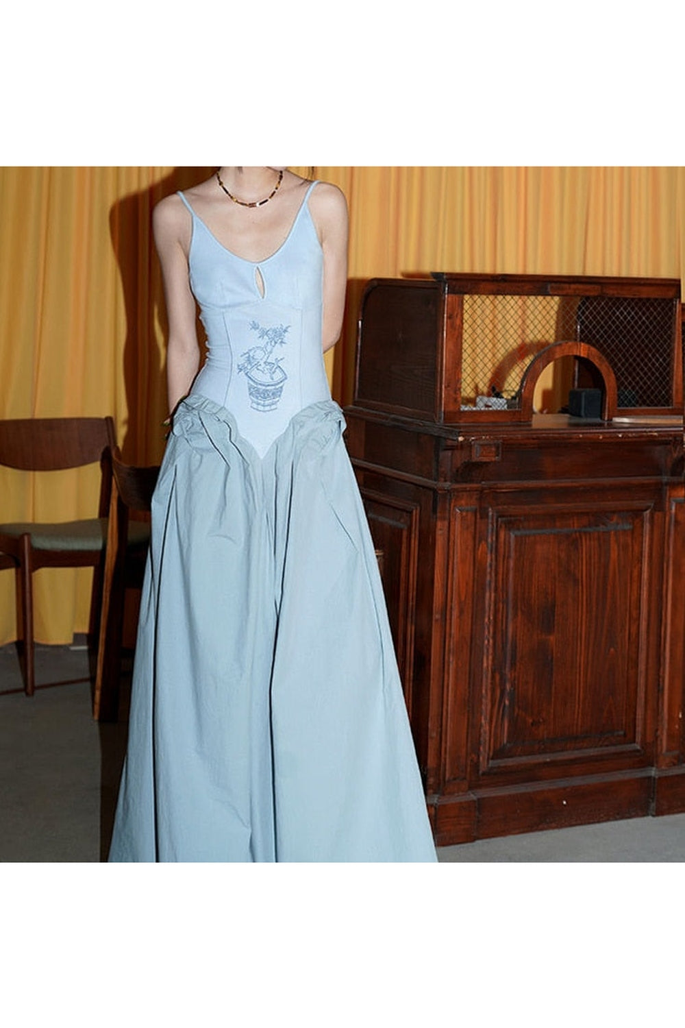 Goblincore Sleeveless Dress cottagecoreclothes