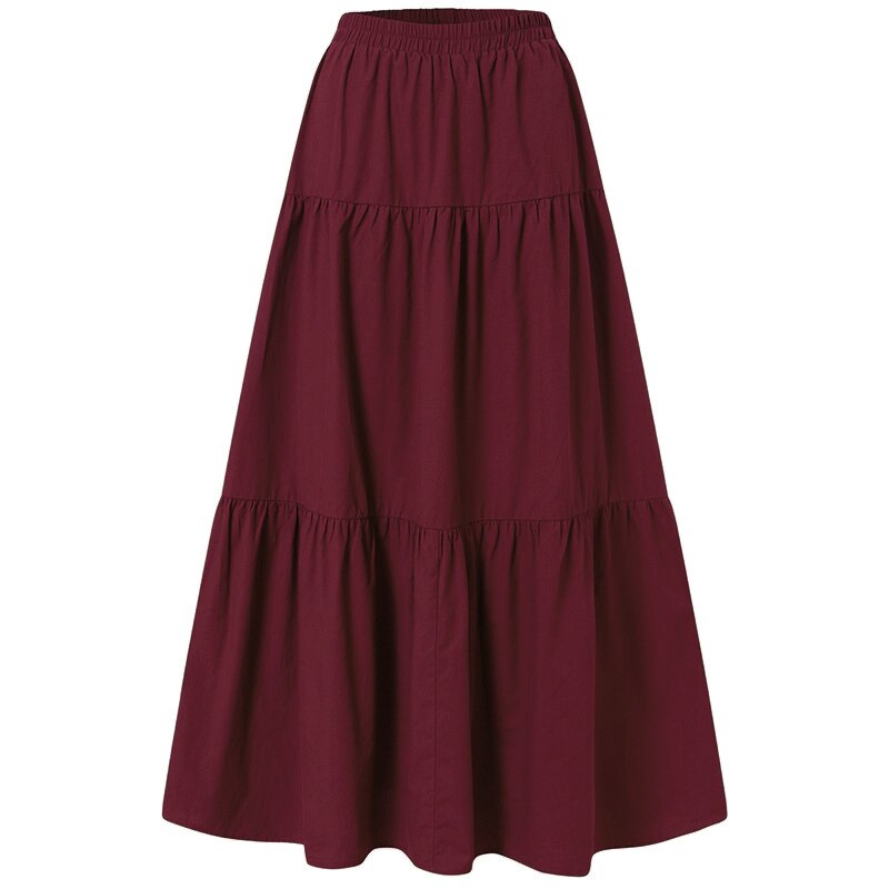 Goblincore Aesthetic Pleated Skirt