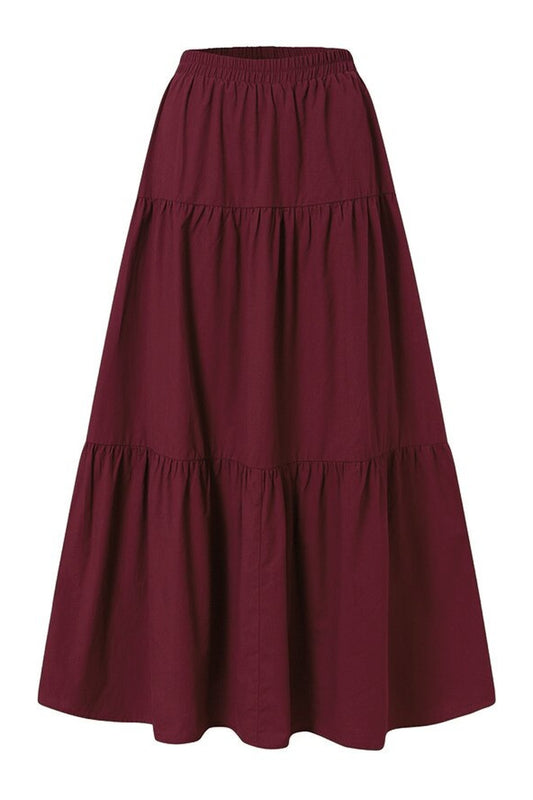 Goblincore Aesthetic Pleated Skirt cottagecoreclothes