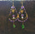 Goblincore Purple Mushroom Earrings - 0 - Сottagecore clothes